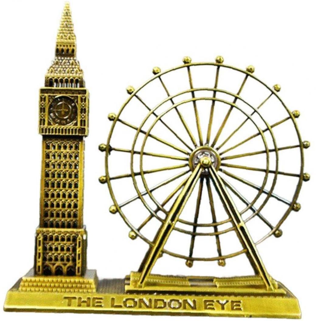 Amazon.co.jp: Simamile ビッグベン 英国 観覧車 置物 建物